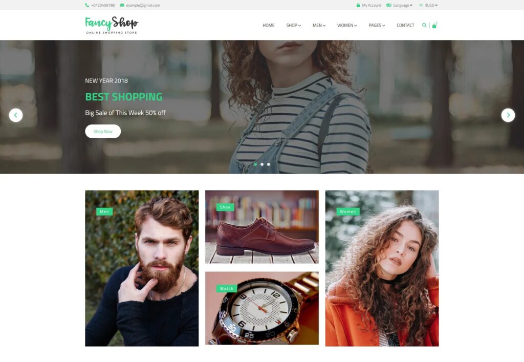 Fancy Shop – Modern Shop