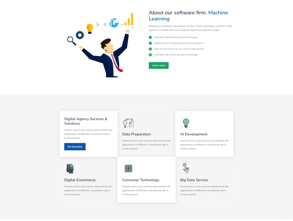 ArtificialDox – Creative Digital Agency WordPress Theme
