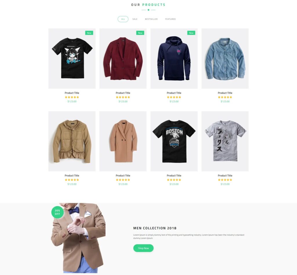 Fancy Shop – Modern Shop