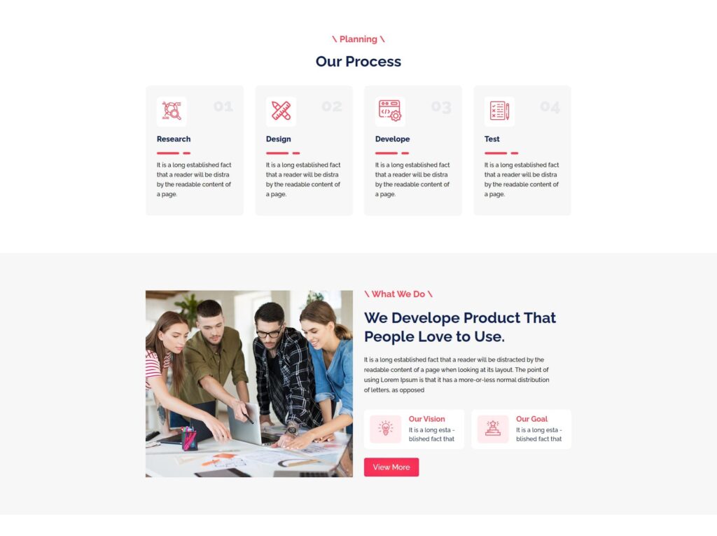 Logo Ipsum – IT Company Front Page